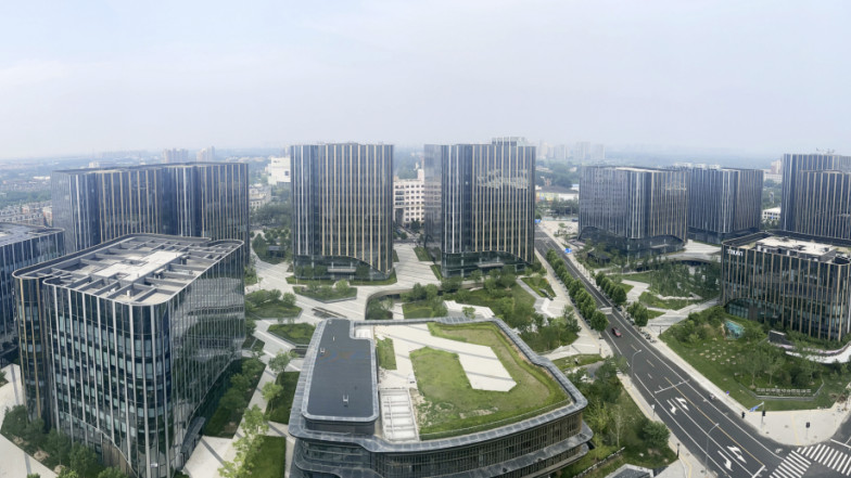 中关村西三旗金隅科技园园区实拍图