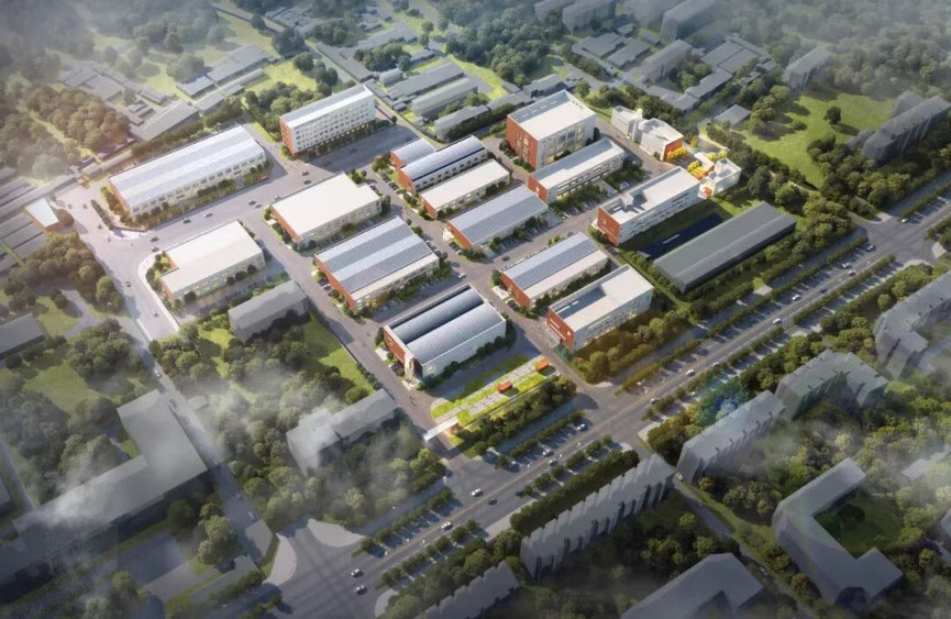 中关村西三旗（金隅）科技园所属金隅智造工场实拍